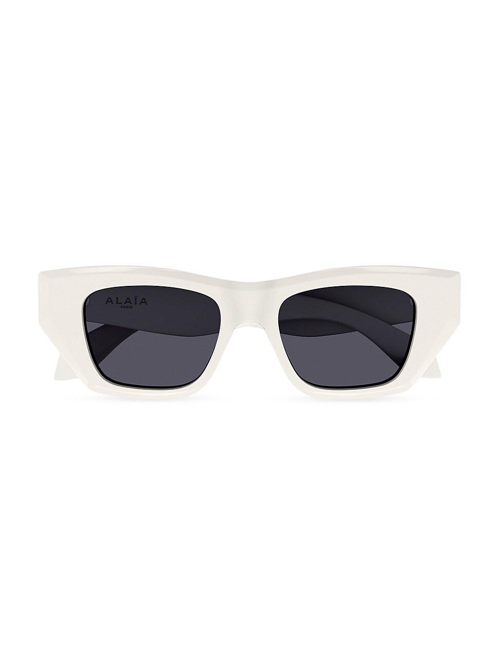 Womens Squared 50MM Sunglasses Product Image