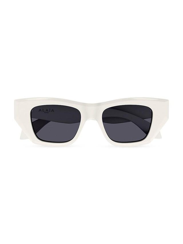 Womens Squared 50MM Sunglasses Product Image