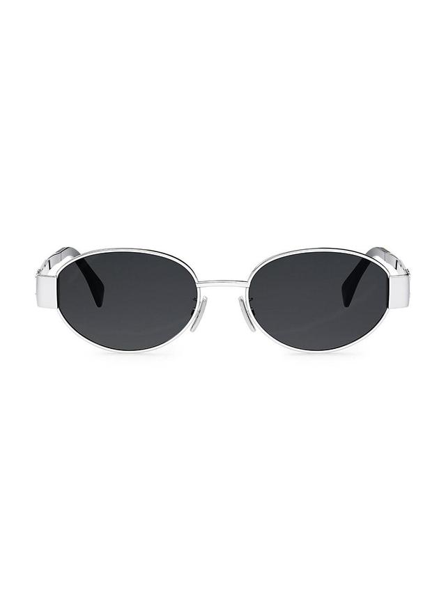 Mens Triomphe 54MM Oval Sunglasses Product Image