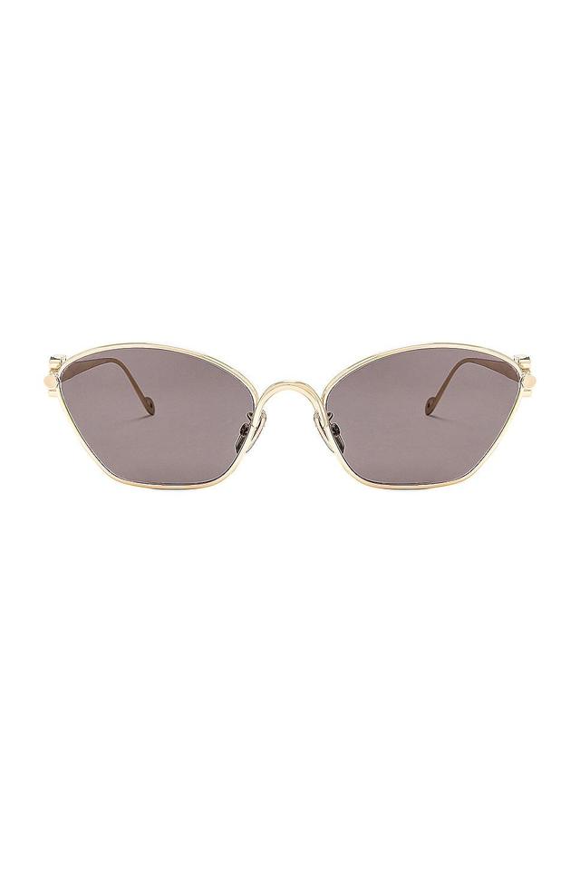 Loewe Metal Sunglasses in Black Product Image