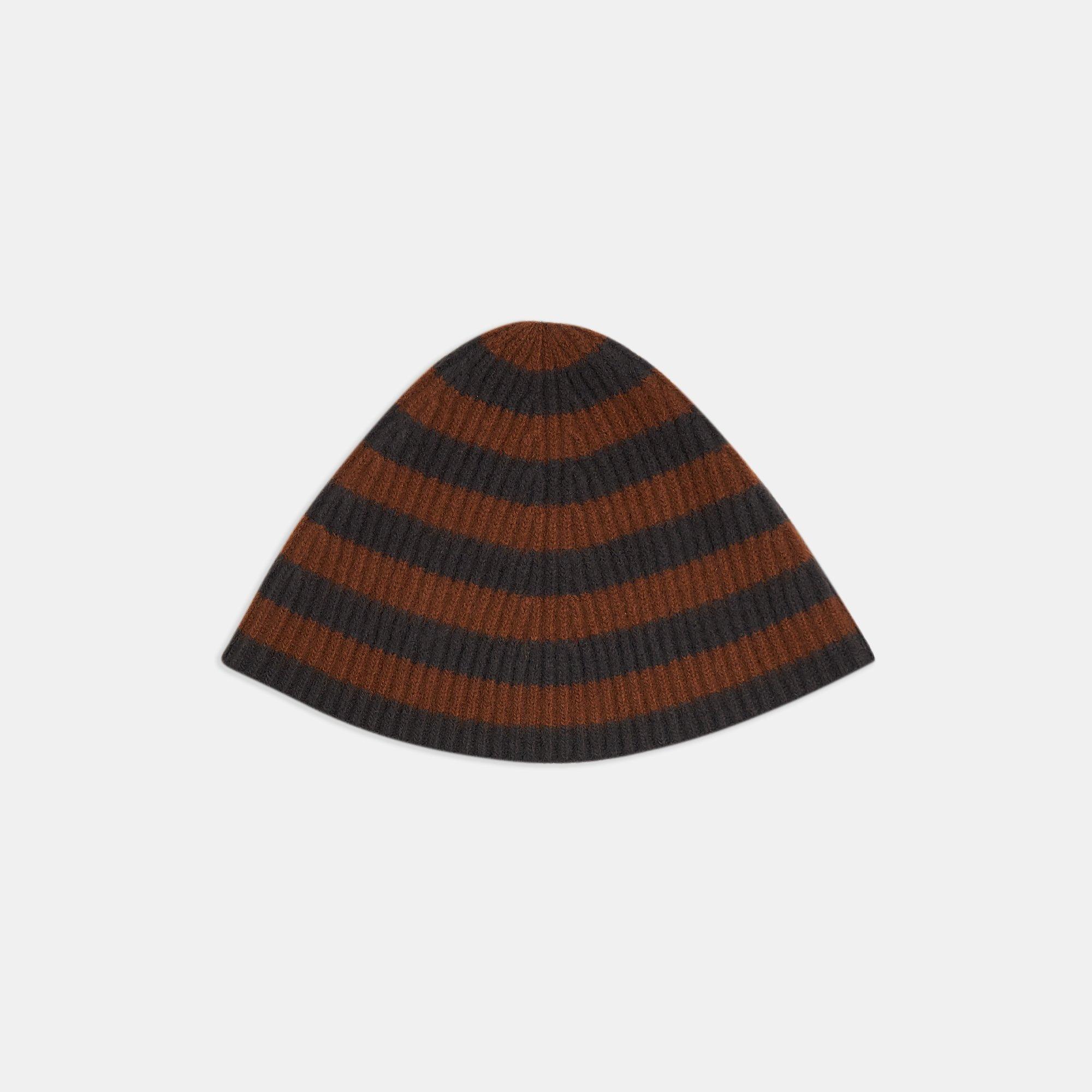 Ribbed Wool Striped Cap | Theory Outlet Product Image