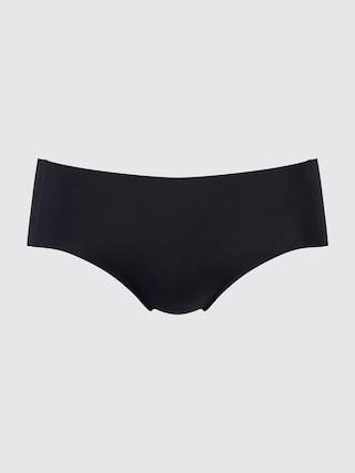 Womens Airism Ultra Seamless Hiphugger with Quick-Drying Black Large UNIQLO US Product Image