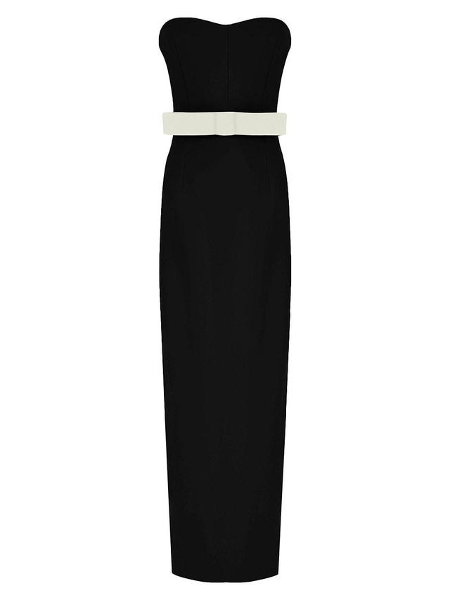 Womens Noele Strapless Column Gown Product Image