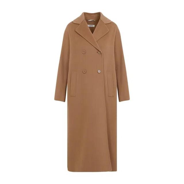 MAX MARA Capi Coat In Brown Product Image