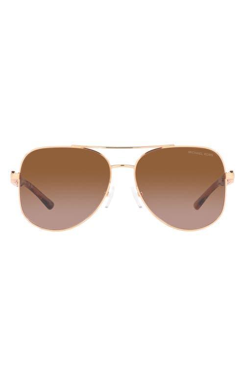 Michael Kors Women's Mk1121 Chianti Sunglasses, Pink, Large Product Image