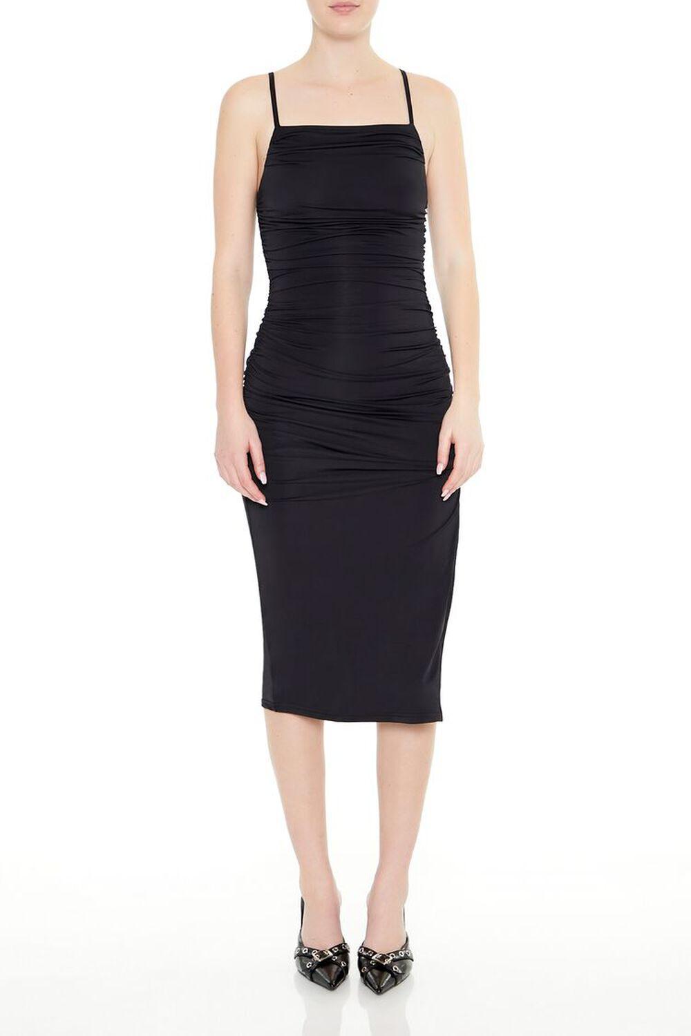 Ruched Cami Midi Dress | Forever 21 Product Image