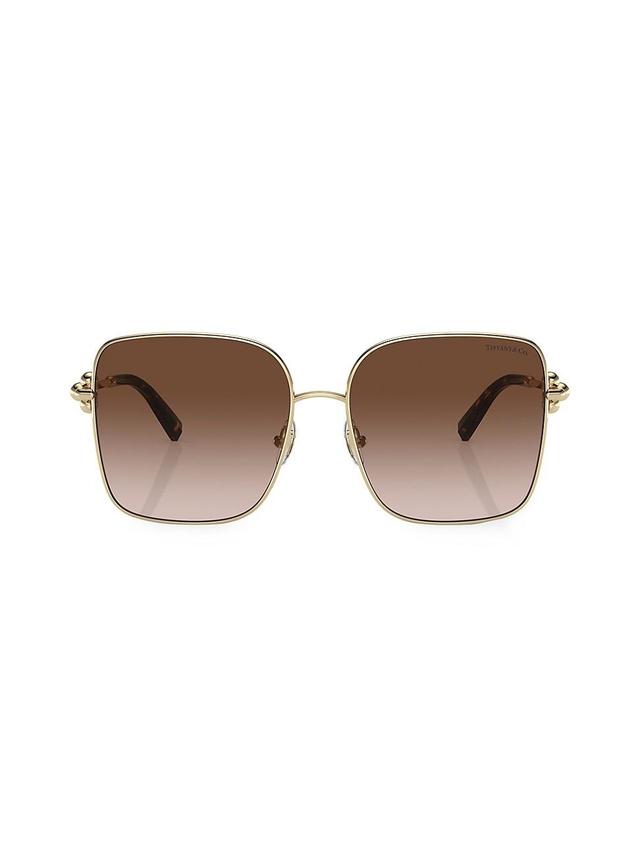 Womens 58MM Oversized Square Sunglasses Product Image