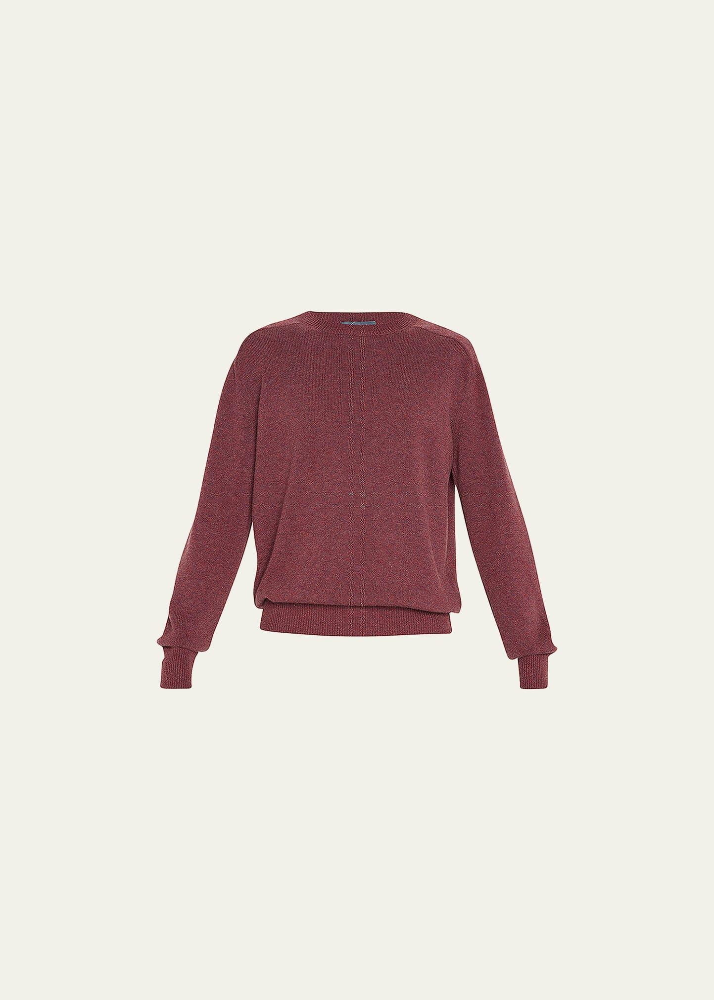 Mens Cashmere Crewneck Sweater Product Image