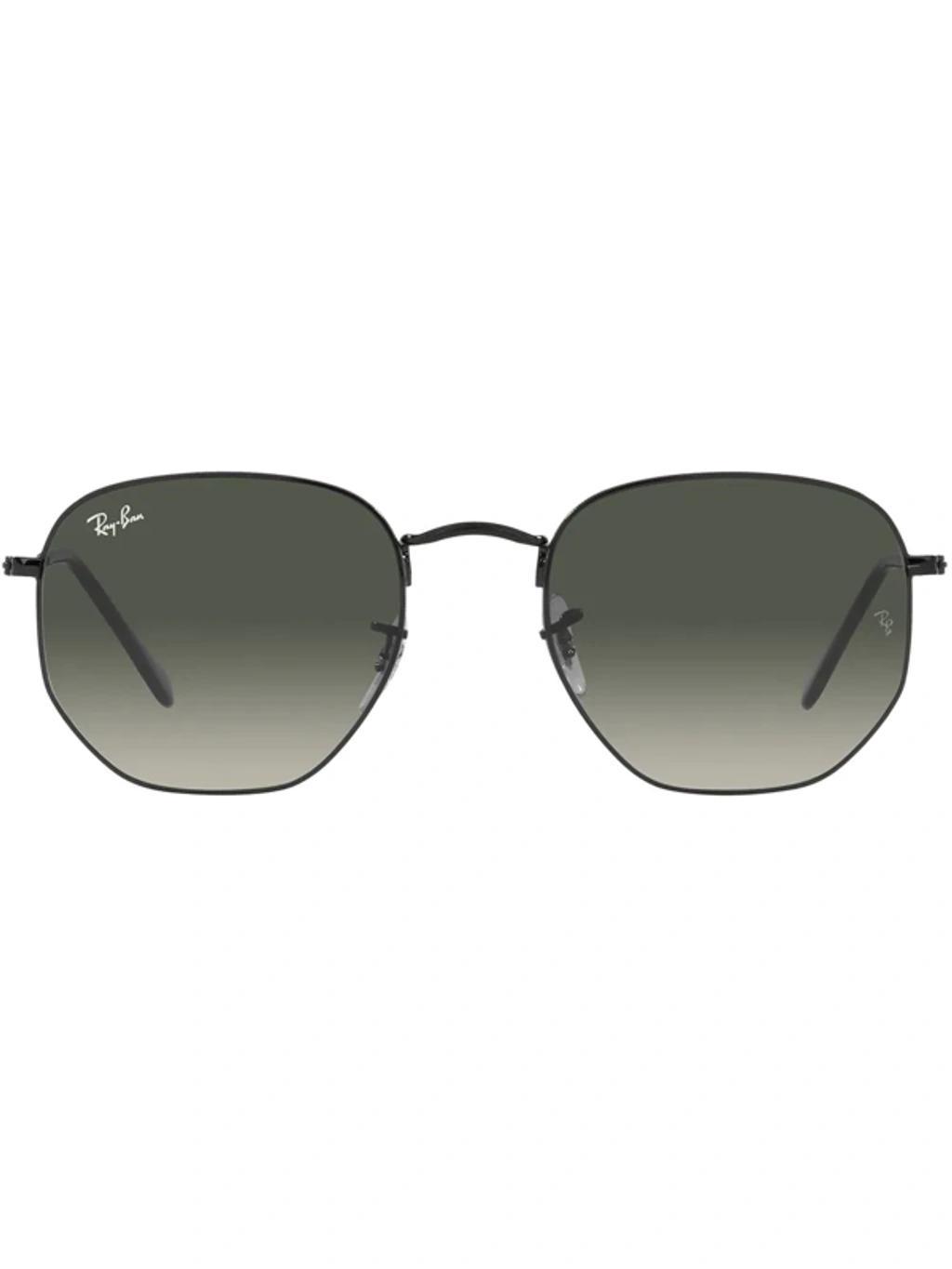 RAY BAN Logo Detail Oversized Sunglasses In Schwarz Product Image