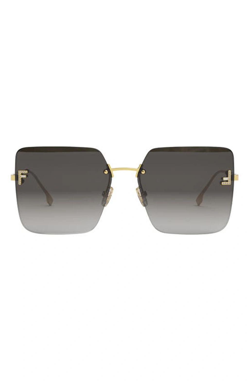 Womens 59MM Square Sunglasses Product Image