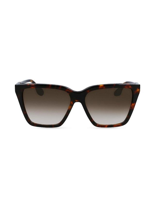 Victoria Beckham 58mm Rectangular Sunglasses Product Image