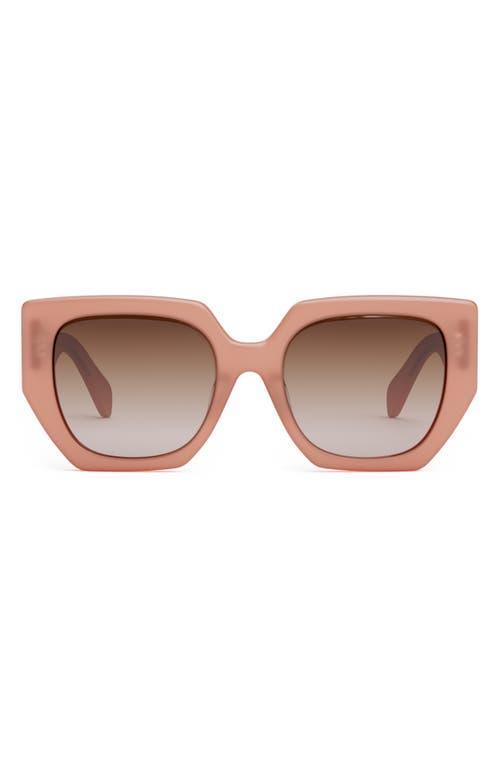 CELINE Triomphe 55mm Butterfly Sunglasses Product Image