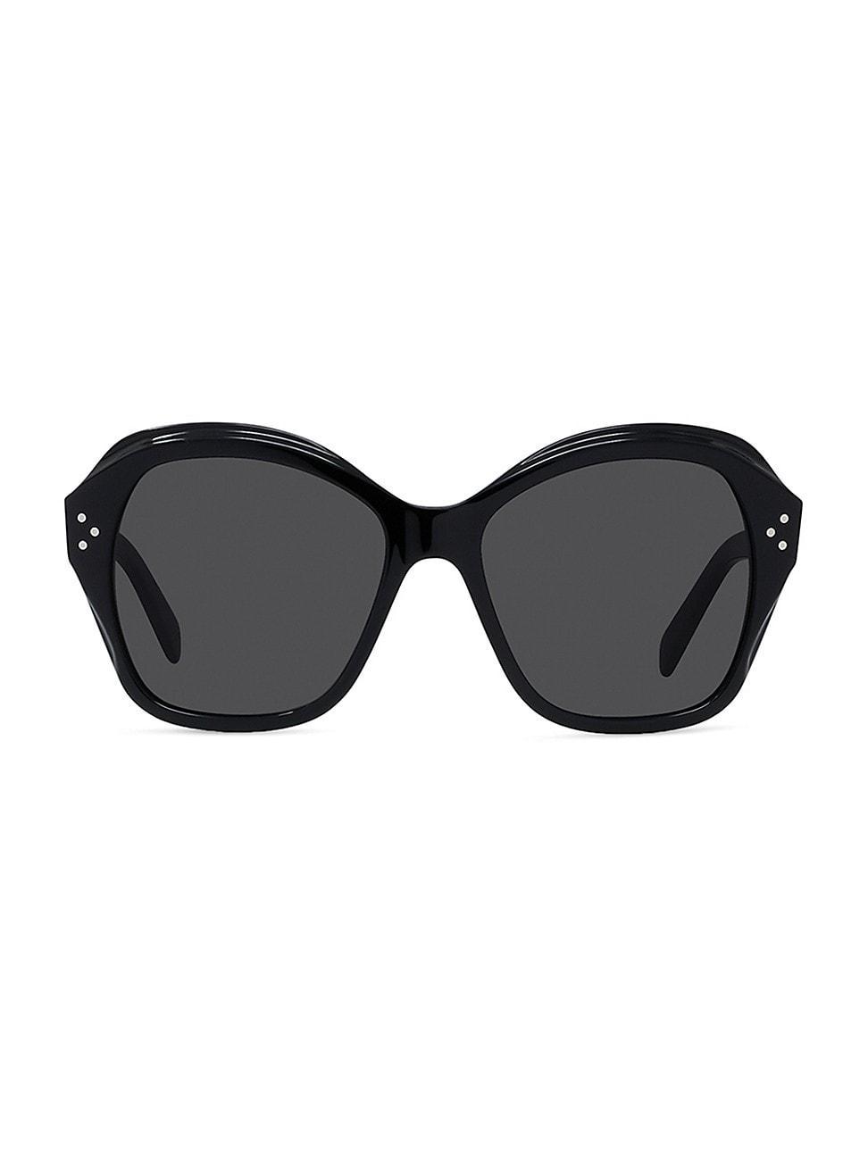 Womens 56MM Oversized Square Sunglasses product image