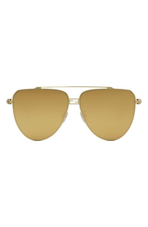 Womens Baguette 59MM Pilot Sunglasses Product Image