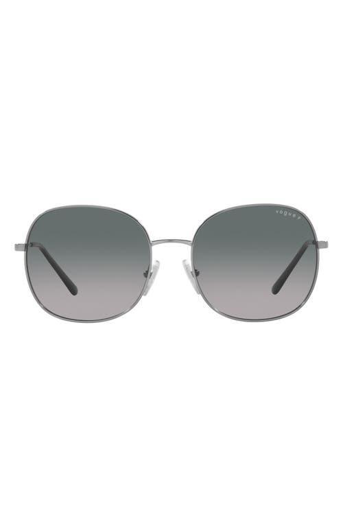 VOGUE 57mm Polarized Round Sunglasses Product Image