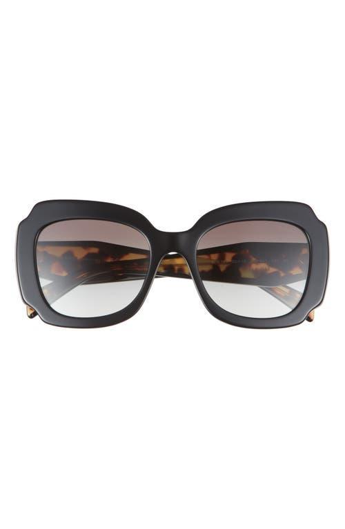 52mm Irregular Sunglasses In Black Product Image