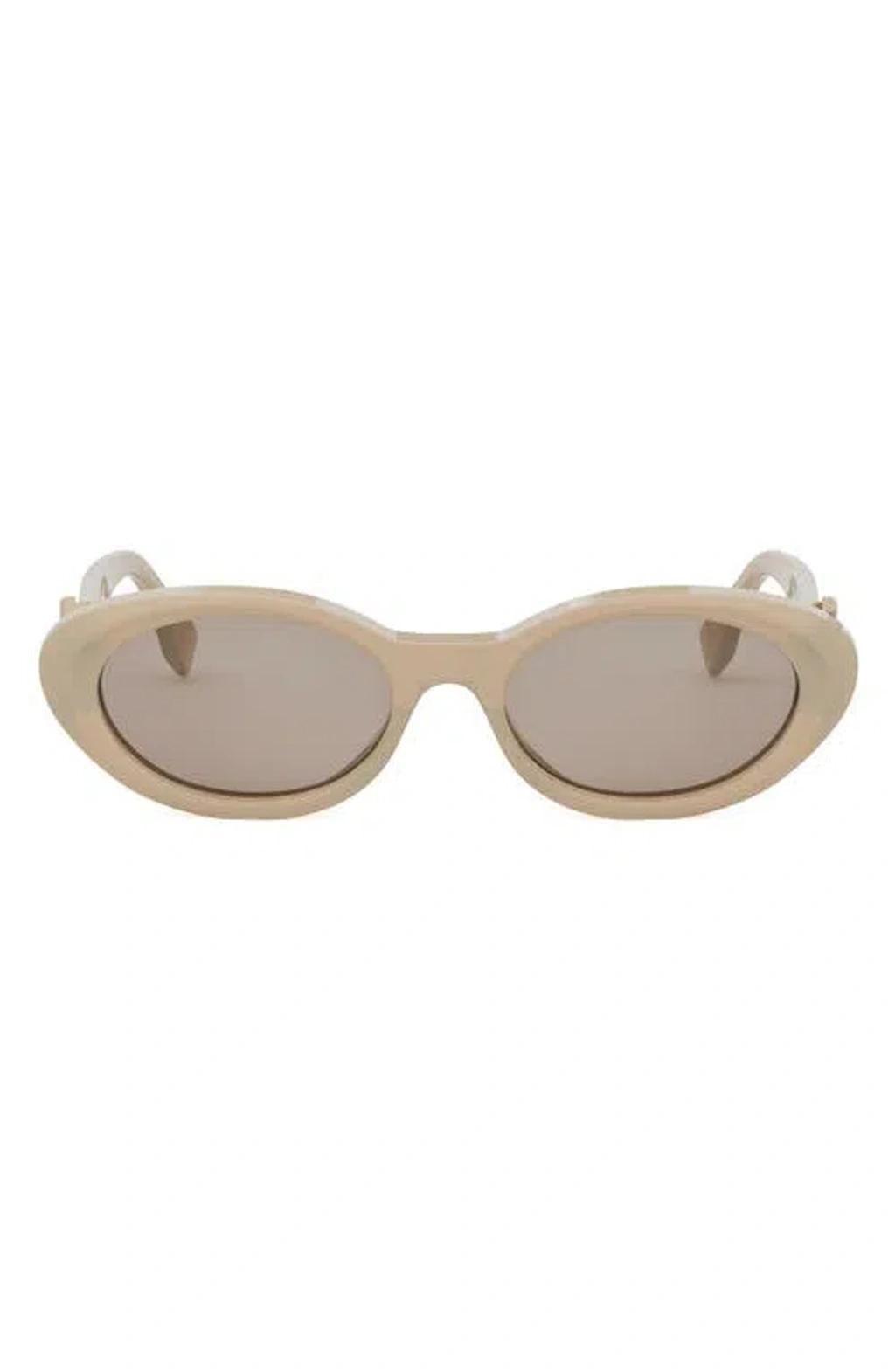 FENDI The  Diamonds 53mm Oval Sunglasses In Sbeigbrng Product Image