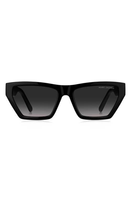 Marc Jacobs 55mm Gradient Cat Eye Sunglasses Product Image