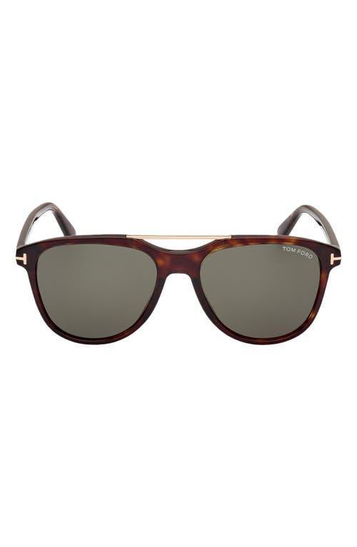 Men's Damian-02 Acetate Oval Sunglasses Product Image