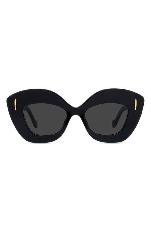 Loewe Anagram 48mm Small Cat Eye Sunglasses Product Image