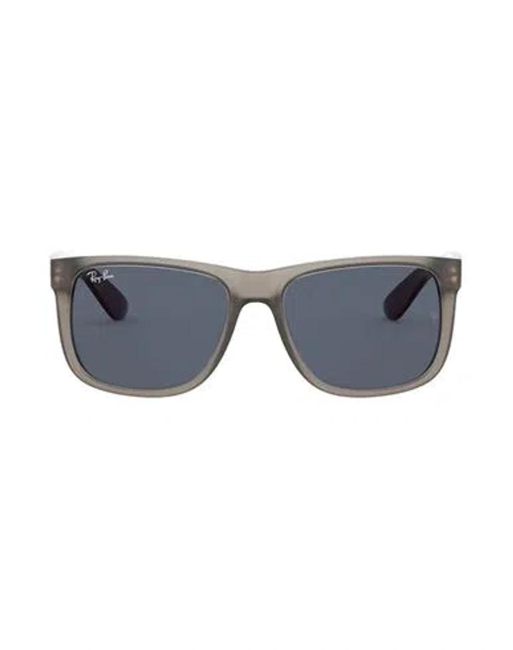 RAY BAN Ray-ban Rb4165 Man Sunglasses Grey Size 55 Nylon Product Image