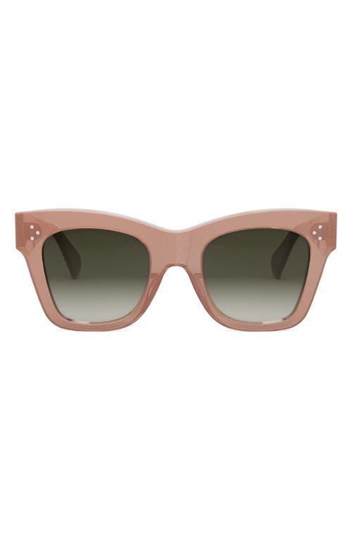 CELINE 50mm Gradient Small Cat Eye Sunglasses Product Image