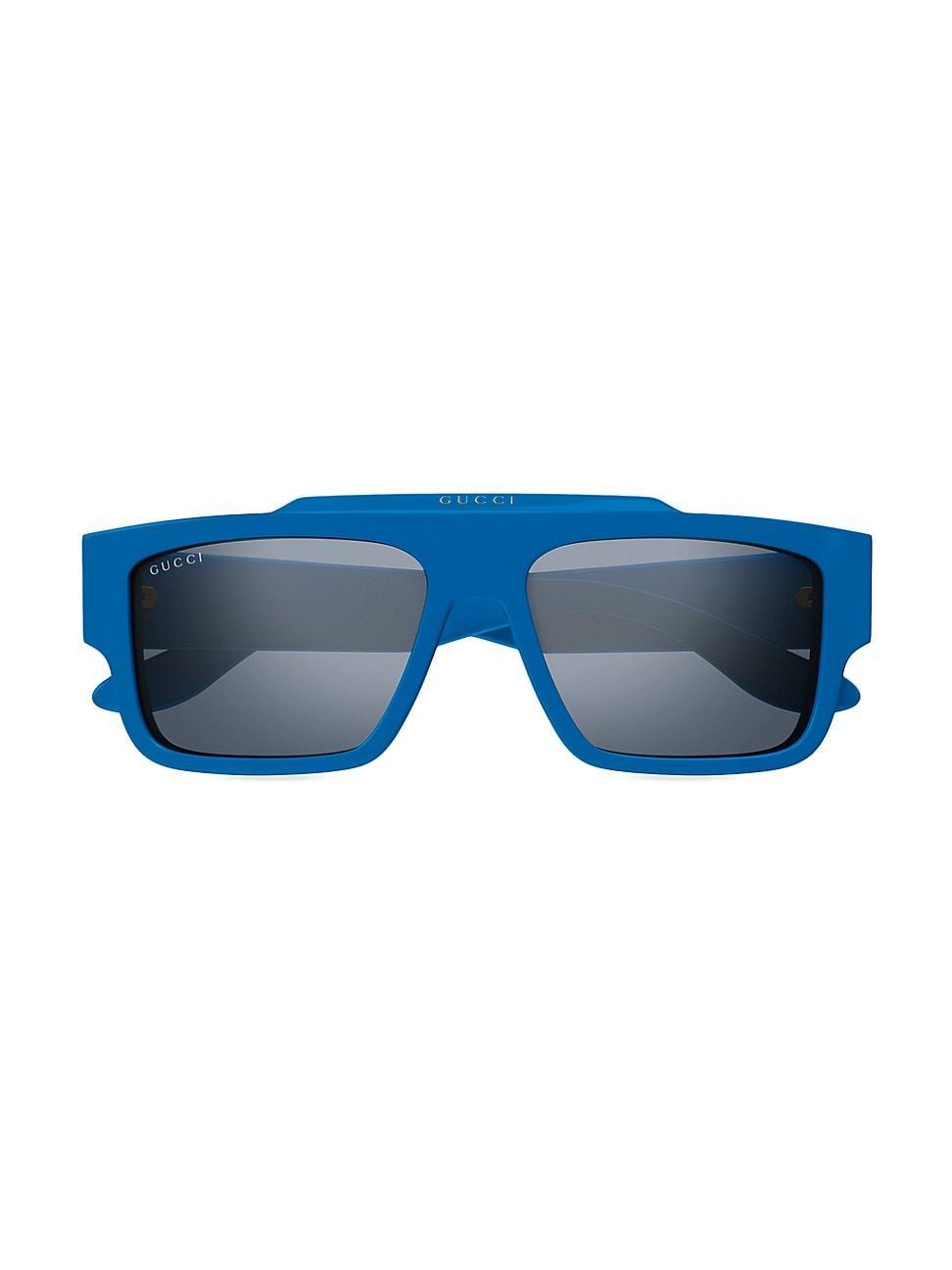 Mens GG1460Sm Acetate Rectangle Sunglasses Product Image