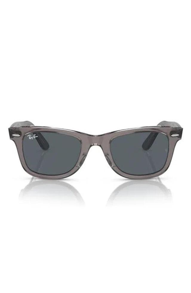 RAY BAN Ray-ban 54mm Wayfarer Sunglasses In Grey/blue Product Image