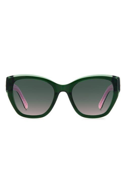 Kate Spade New York yolanda 51mm polarized gradient cat eye sunglasses Product Image