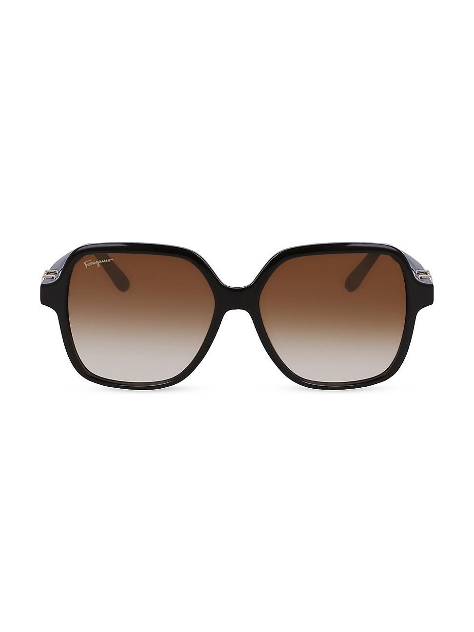 Womens Gancini 57MM Square Sunglasses Product Image