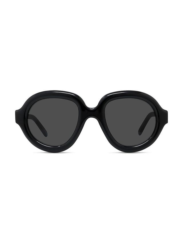 Mens Curvy 49MM Pilot Sunglasses Product Image