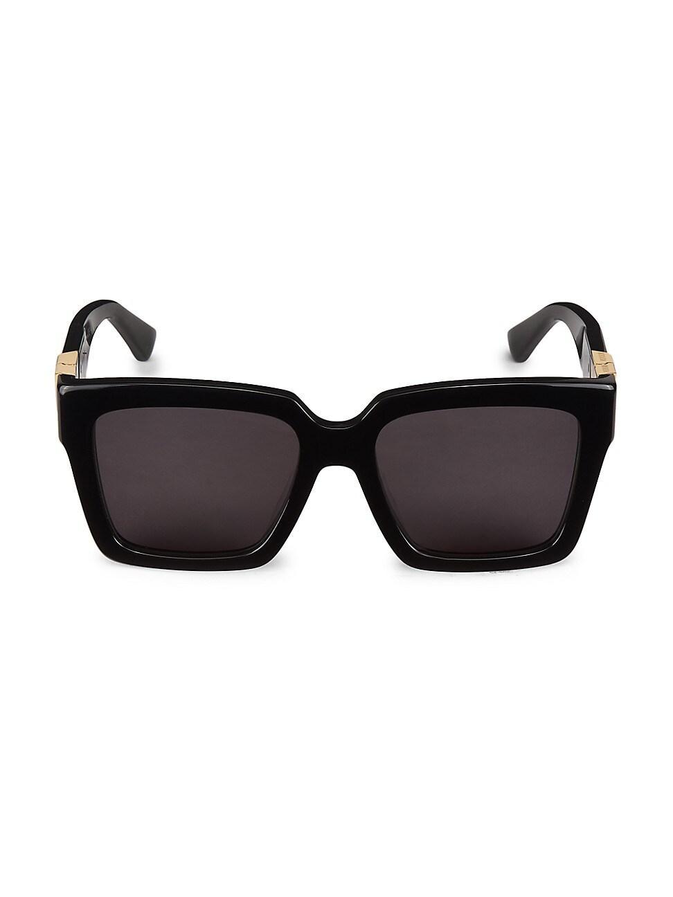 Womens Triangle Acetate 55MM Square Sunglasses Product Image