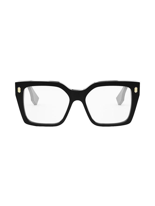 Womens Fendi Roma 53MM Square Eyeglasses Product Image