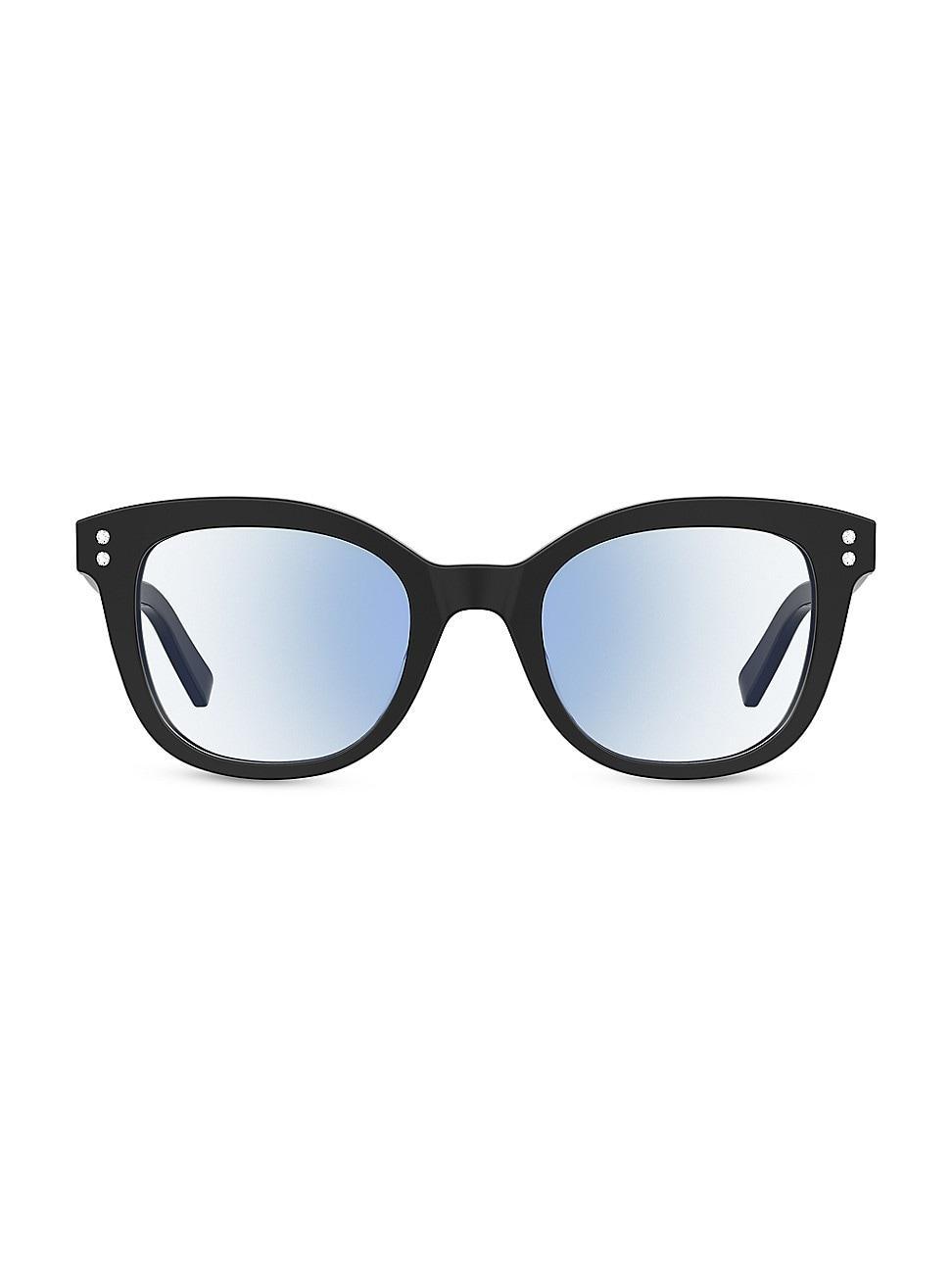 tanea blue light blocking round plastic glasses Product Image