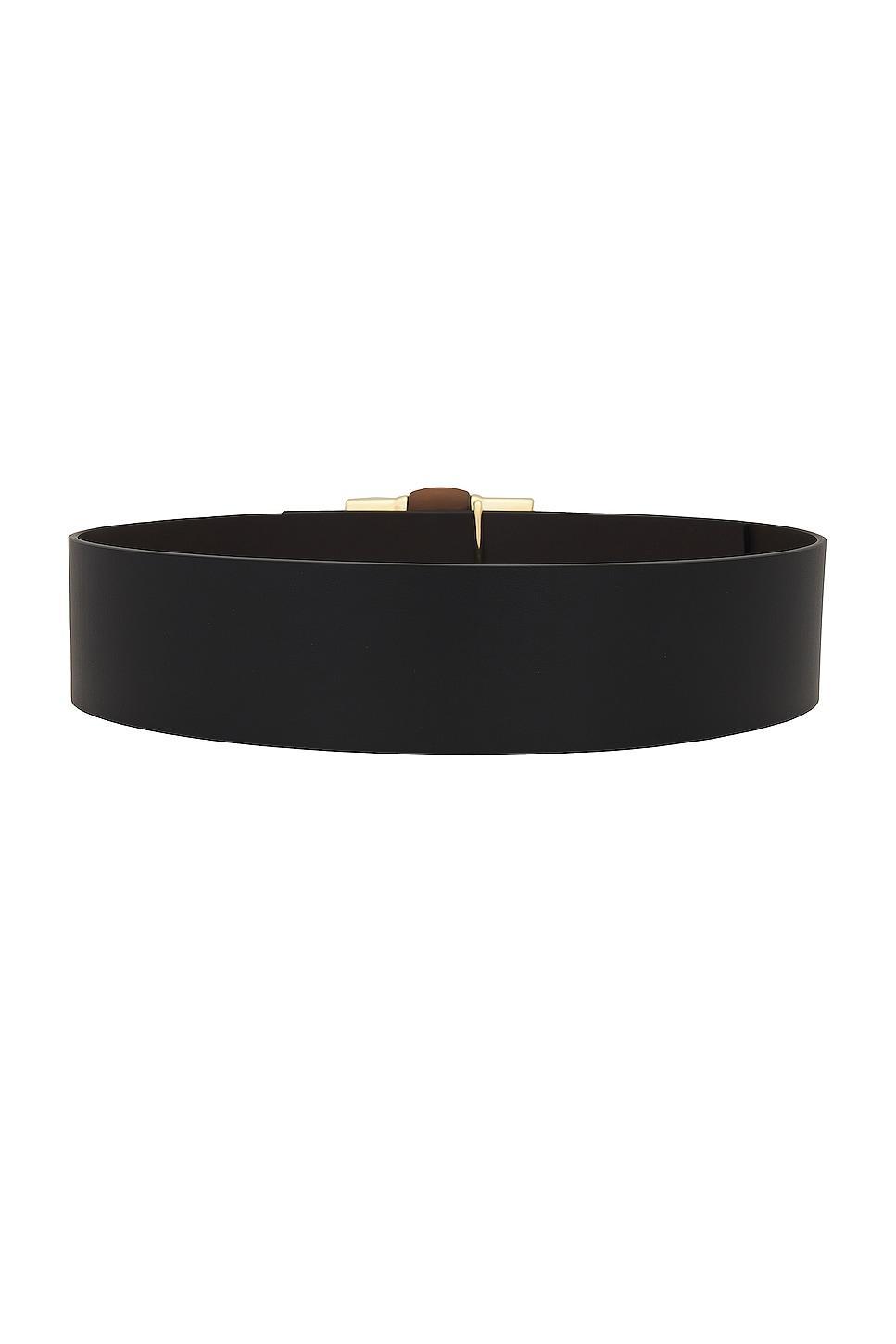 Ferragamo Gancio Wood Black. (also in 75). Product Image