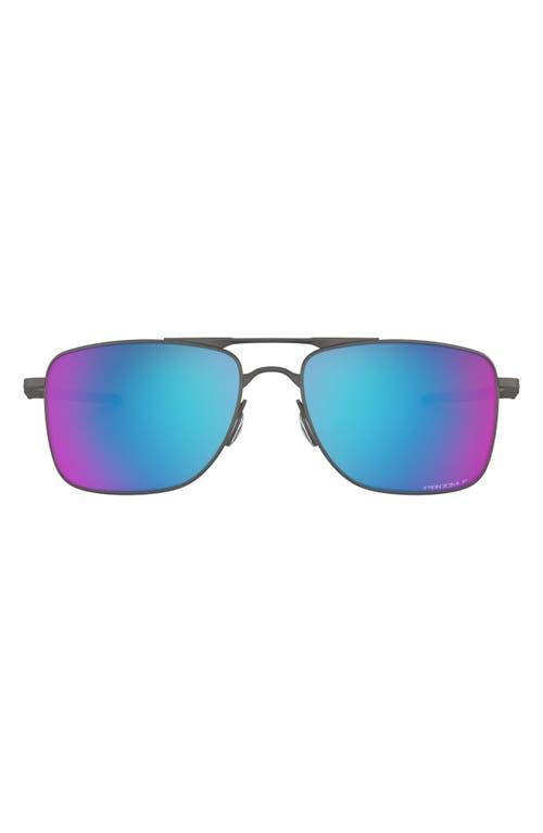 Oakley Gauge 8 62mm Oversize Prizm Polarized Pilot Sunglasses Product Image