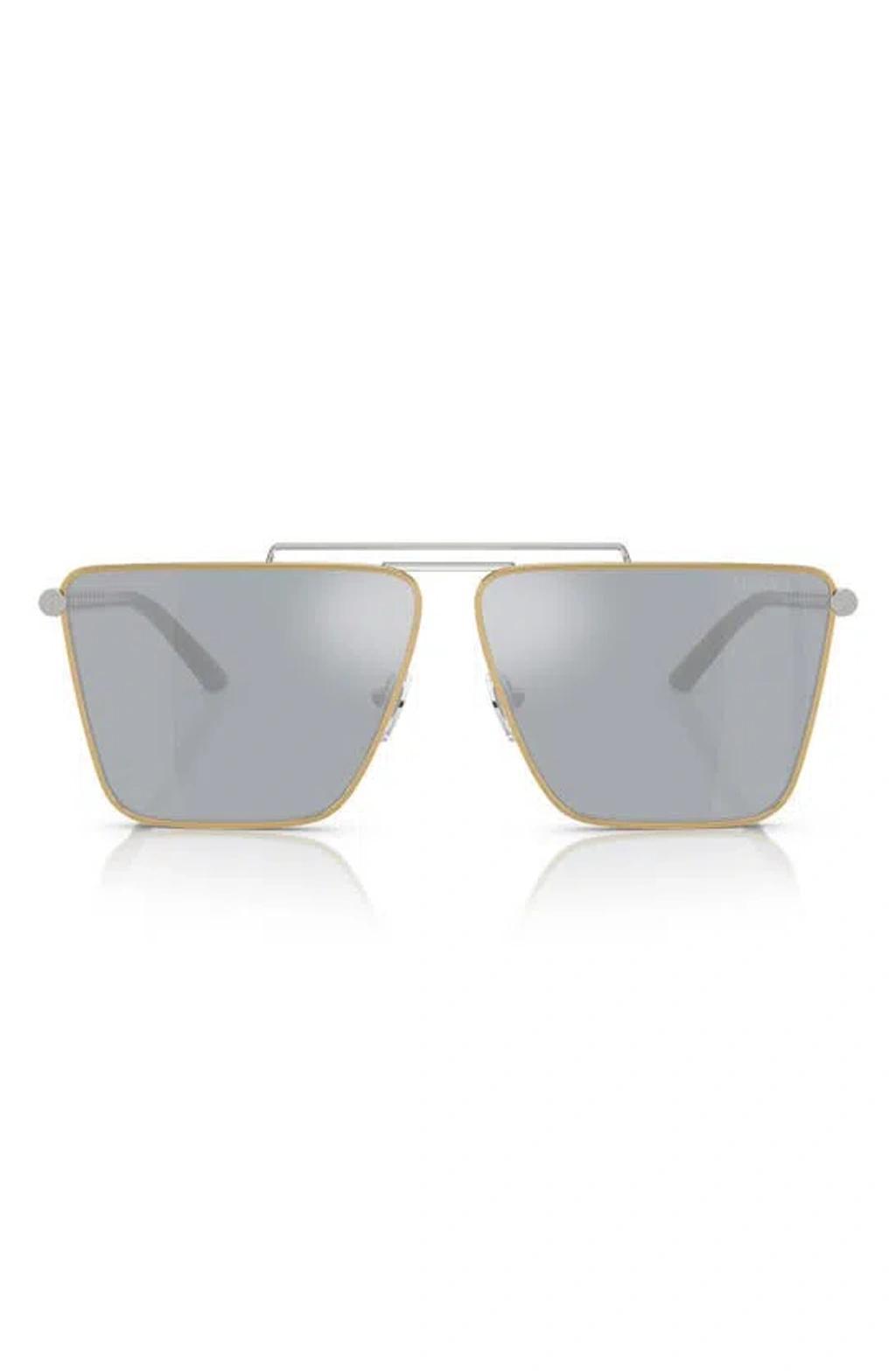 Mens Mach-Seven 56MM Aviator Sunglasses Product Image