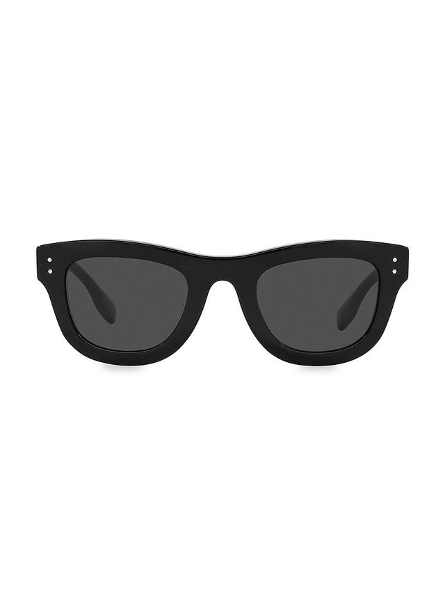 Mens 52MM Round Sunglasses Product Image