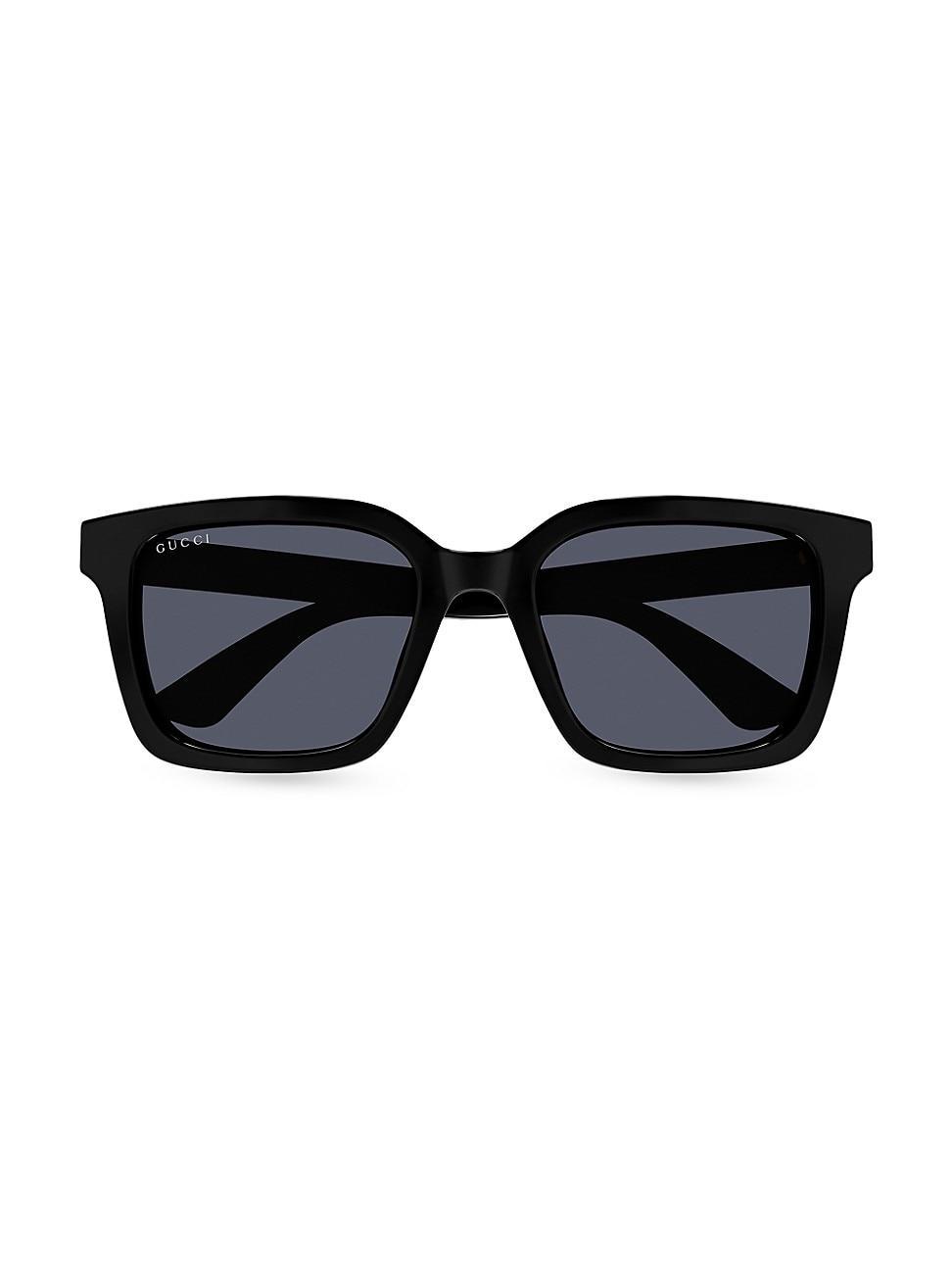 Mens Plastic Rectangle Sunglasses Product Image