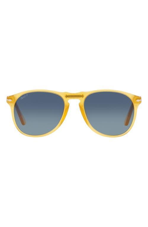 Persol 55mm Polarized Gradient Pilot Sunglasses Product Image