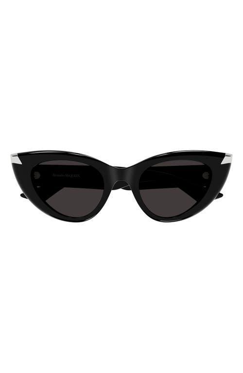 Sleek Acetate Cat-Eye Sunglasses Product Image