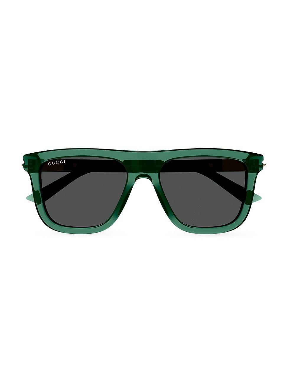 Mens GG1502SM Acetate Rectangle Sunglasses Product Image