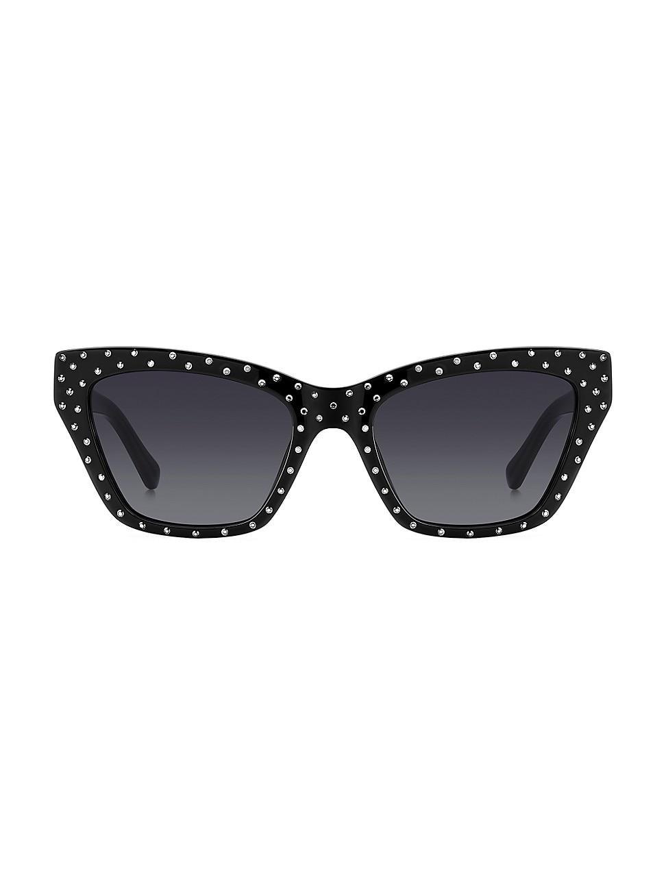 Mens Fashion Icons 57MM Cat-Eye Sunglasses Product Image