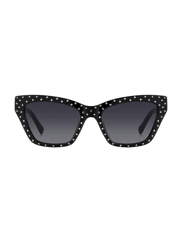 Mens Fashion Icons 57MM Cat-Eye Sunglasses Product Image