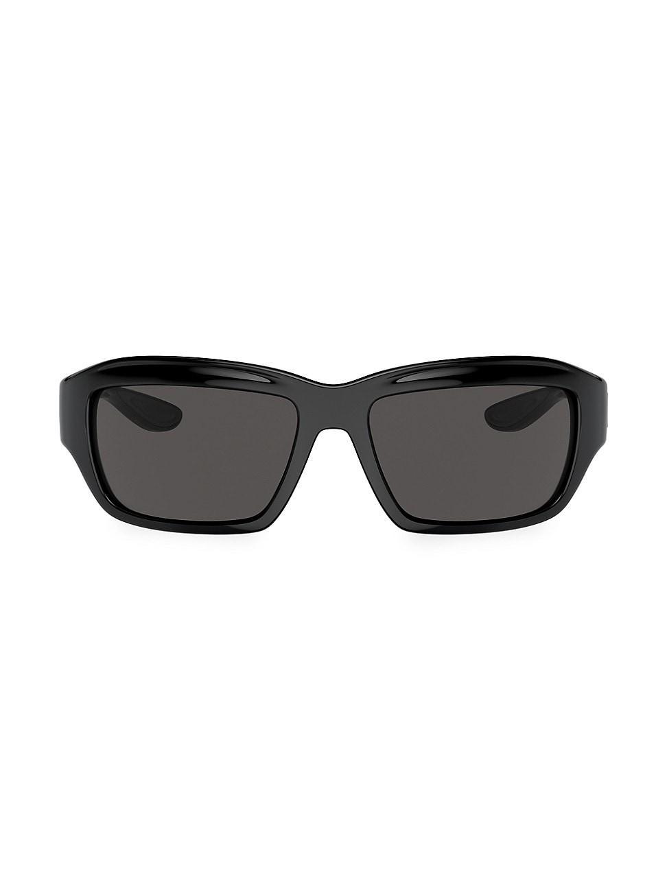 Mens Plastic Rectangle Sunglasses Product Image