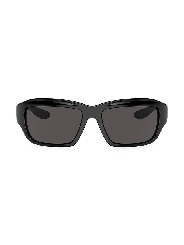 Mens Plastic Rectangle Sunglasses Product Image