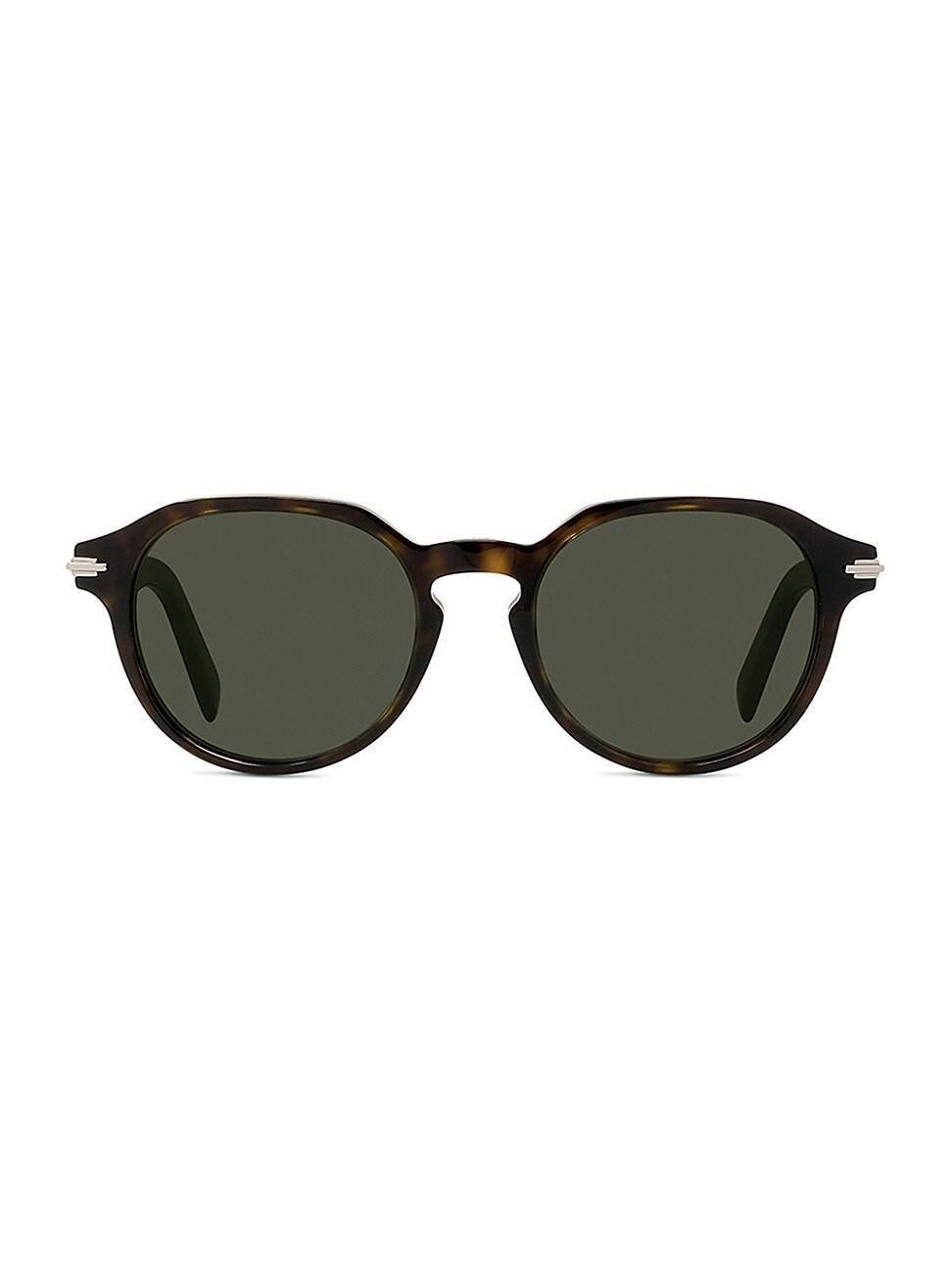 Mens DiorBlackSuit R2I 51MM Round Sunglasses Product Image