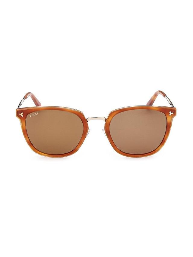 Mens 56MM Square Sunglasses Product Image