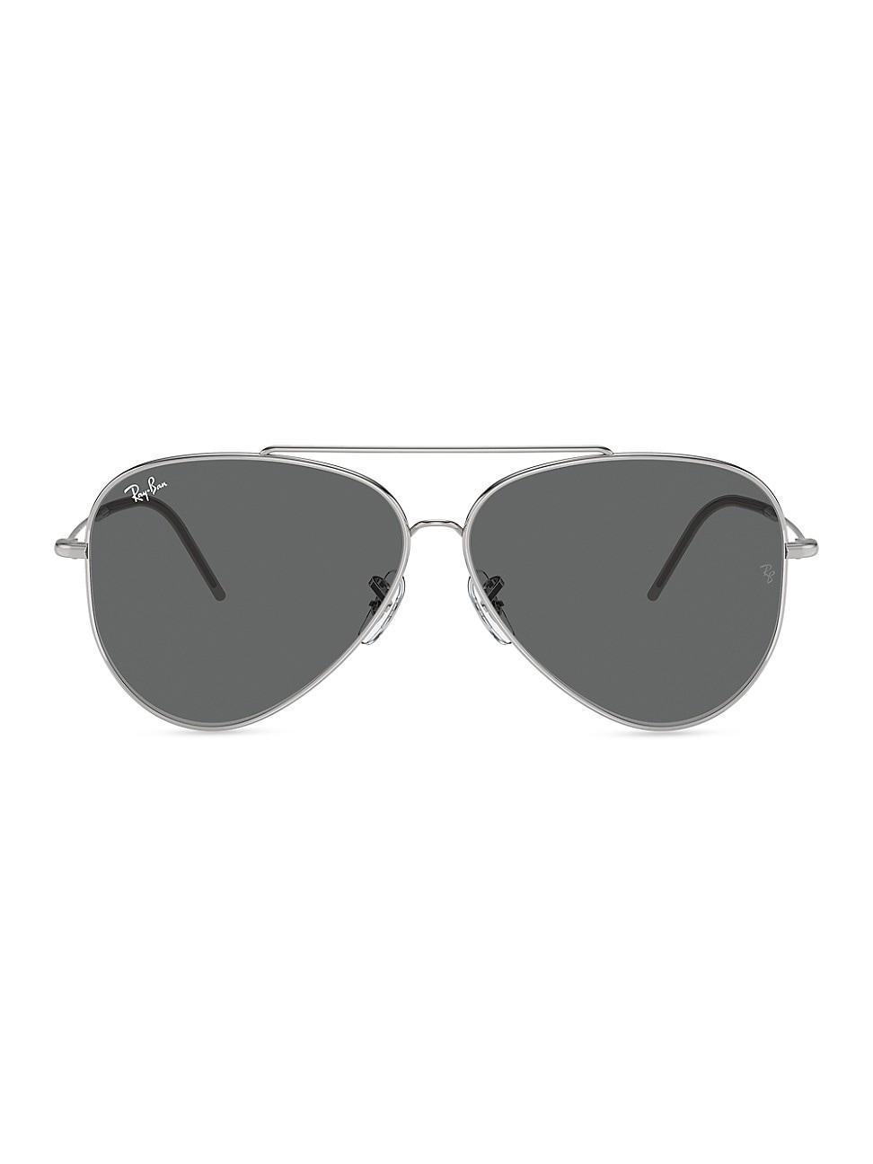 Mens RBr0101s 59MM Aviator Sunglasses Product Image