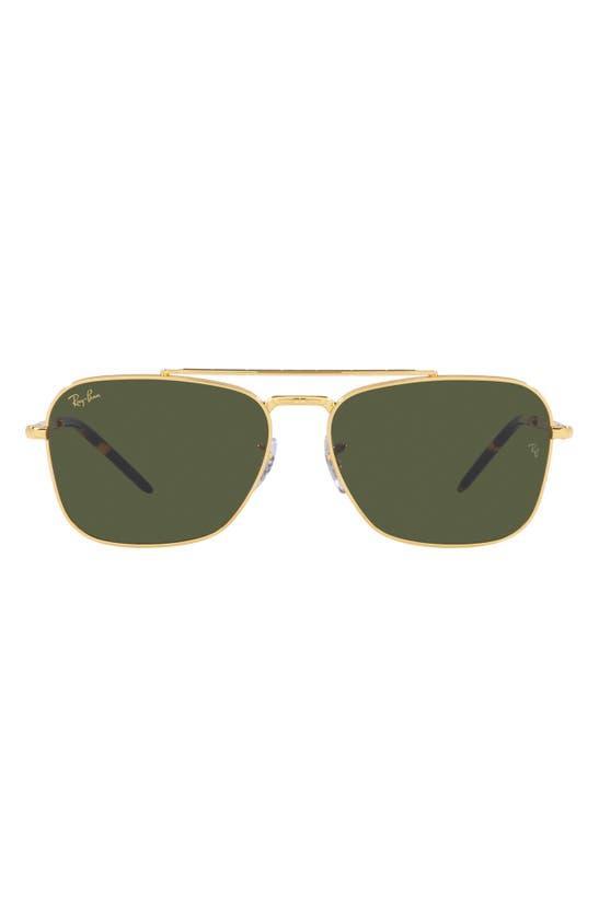 FERRAGAMO Men's Gancini Evolution Acetate Rectangle Sunglasses In Black Product Image